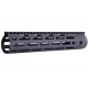 Angry Gun URX4 M-Lok Handguard for AEG / MWS / GBB / PTW Airsoft Rifle - (10.75 inch, AG Version, Black)