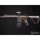 EMG CGS Series Daniel Defense Licensed MK18 RIII MWS Gas Blowback Airsoft Rifle by CYMA (Black, Dark Earth, Silver)