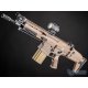 EMG FN Herstal Licensed SCAR Heavy Airsoft AEG Rifle by VFC (Model: CQC / Tan)