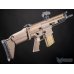 EMG FN Herstal Licensed SCAR Heavy Airsoft AEG Rifle by VFC (Model: CQC / Tan)