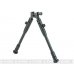 Matrix Full Metal Folding Bipod for Picatinny and 20mm Accessory Rails with Rubberized Feet