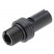 Angel Custom 12mm+ to 14mm- CNC Steel Adapter for MP7 Series Airsoft GBB