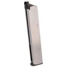 Tokyo Marui 1911 Government Airsoft Green Gas Magazine (40 rounds Long Magazine) - Silver