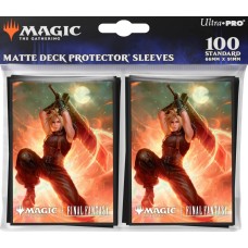 Ultra Pro Matte Deck Protector Sleeves 100ct Final Fantasy Commander A
