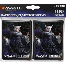 Ultra Pro Matte Deck Protector Sleeves 100ct Final Fantasy Commander B