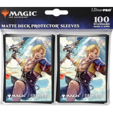 Ultra Pro Matte Deck Protector Sleeves 100ct Final Fantasy Commander D