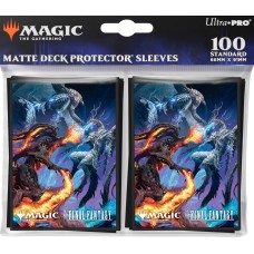 Ultra Pro Matte Deck Protector Sleeves 100ct Final Fantasy V3