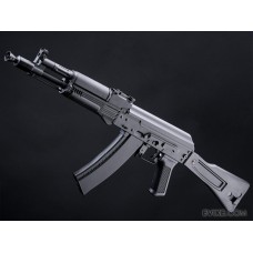 CYMA Standard Stamped Metal AK-105 Airsoft AEG Rifle with Synthetic Folding Stock (Package: Gun Only)