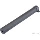 SR-25 Type QD Airsoft Mock Silencer Suppressor Barrel Extension for SR25 Series Airsoft Rifles (Color: Black)