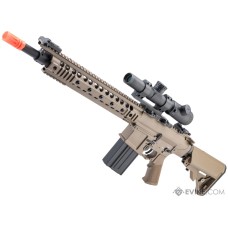 E&C Airsoft MK110 K1 Precision Rifle Airsoft AEG Designated Marksman Rifle (Color: Dark Earth)