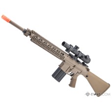 E&C Airsoft MK110 Precision Rifle Airsoft AEG Designated Marksman Rifle (Color: Dark Earth)