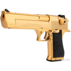 WE-Tech Desert Eagle .50 AE Gas Blowback Airsoft Pistol by Cybergun (Color: Gold / CO2 / Gun Only)