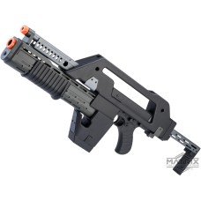 Matrix Limited Edition Custom Alien Pulse Rifle Airsoft AEG (Color: Black)