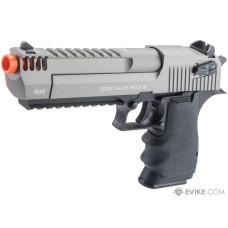 Cybergun Magnum Research Licensed Desert Eagle L6 Semi Auto CO2 Gas Blowback Airsoft Pistol by KWC (Color: 2-Tone)