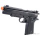 Cybergun Colt Licensed M1911A1 Full Size Spring Powered Airsoft Pistol with extra magazine (Color: Black)