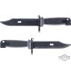 Matrix Bayonet for AK Series Airsoft Rifles (Color: Black)
