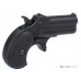 Maxtact Gas Powered Full Metal Derringer Airsoft Double Barrel Pistol (Color: Black)