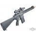 Matrix SR-25 Airsoft AEG Rifle w/ G3 MOSFET & M-LOK RIS (Color: Black / 14.75" RIS / Fixed Stock)