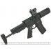 Krytac Full Metal Alpha SDP Airsoft AEG Rifle