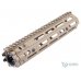 EMG Daniel Defense Licensed CNC Aluminum Free Float M-LOK RIS III Handguard for M4 Airsoft AEG Rifles by CYMA (Color: Dark Earth / 9.5")