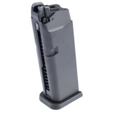 E&C Airsoft 20 Round Magazine for Elite Force GLOCK 19 Series Gas Blowback Airsoft Pistols (Color: Black)