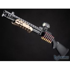 EMG Strike Industries Licensed M870 Gas Powered Pump Action Shotgun w/ M-LOK Handguard by Golden Eagle Dark Earth