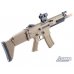 6mmproshop FN Herstal Licensed SCAR-L Airsoft AEG Rifle w/ ZEUS MOSFET by Cybergun (Tan)