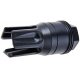 Arron Smith C-Lok Shouldered QD Flash Hider - Black (14mm CCW w/ 90 Degree Shoulder)