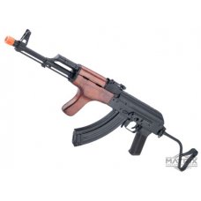 Matrix / S&T Stamped Steel AK Airsoft AEG Rifle w/ G3 Electronic Trigger QD Spring Gearbox (Model: AIMS-90 / Real Wood)