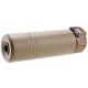 Angry Gun Socom556 Mini Dummy Silencer with Flash Hider (14mm CCW, FDE)