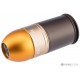 G&G CNC Aluminum Airsoft 40mm Gas Grenade Shell (Model: 70 Rounds)