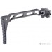 5KU Skeletonized Folding Stock for Picatinny Rail Mounts (Model: Arced Frame / Folding Buttplate)