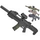GSG Tactical G14 Carbine Electric Blowback AEG by ARES (Black, TAN / M-LOK)