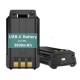 Baofeng 3800mAh 7.4V Li-on Rechargeable Battery For Radio UV 5R Walkie Talkie