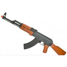 CYMA Standard AK47 Full Metal Real Wood Blowback Airsoft AEG Rifle (Package: Gun Only) (CM046)
