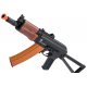 Softair Licensed Kalashnikov Full Metal AKS74U Airsoft AEG with Real Wood Furniture (AK74U)
