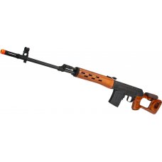 CYMA AK SVD Airsoft AEG Sniper Rifle - Metal Receiver / Real Wood