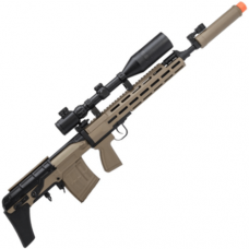 CYMA Standard SVU Airsoft AEG Bullpup Sniper Rifle (Model: M-LOK, TAN, BLACK)