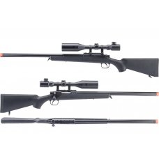 Double Bell Precision VSR-10 Airsoft Bolt Action Sniper Rifle (Color: Black)