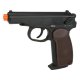 KWC CO2 Powered Russian PM Gas Blowback Airsoft Pistol - Black