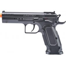 Cybergun Tanfoglio Licensed Limited Edition Custom Airsoft GBB Pistol by KWC (Pistol / Black)