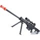 6mmProShop Barrett Licensed M107A1 Bolt Action Powered Airsoft Sniper Rifle (Color: Black / Gun Only)