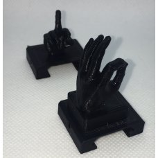 3d printed finger sights backup iron sights