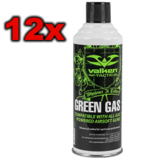 BULK GAS: 12x Valken Green Gas