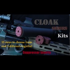 Cloak Series Suppressor Foam Insert Kits 24-40mm diameter 6-12 inch length