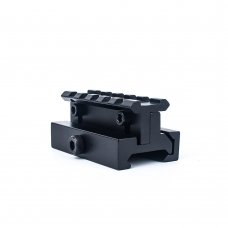 QD 5 Slot Riser mount 20mm Picatinny Rail height and tilt adjustable