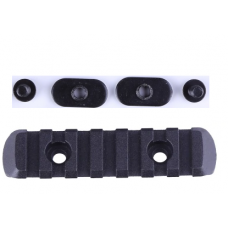 keymod/ m-lok rail pieces 7 slot polymer