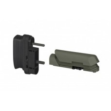Ares AMOEBA Striker S1/S2 Precision Adjustable Sniper Stock & Cheek Riser Upgrade Kit (Olive Drab)