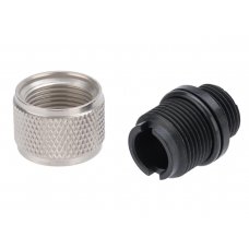 King Arms Thread Adapter 11mm Internally Threaded to -14mm for Pistols