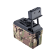 A&K M249 Box Magazine With Upgraded High Strength Motor (1500rd) (Multicam)